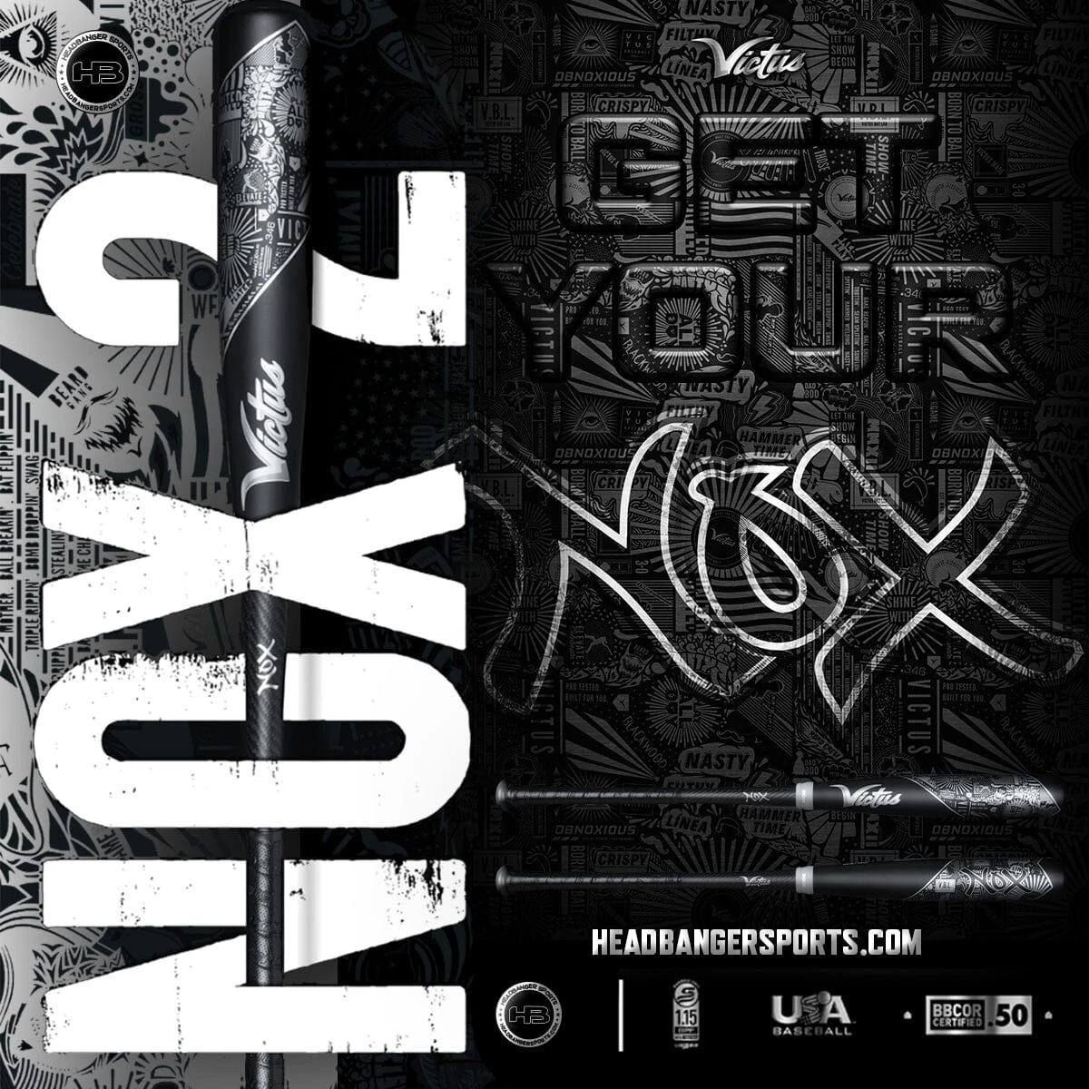 Victus NOX 2 Senior League (-5) USSSA Baseball Bat: VSBN2Y5 6 Victus NOX 2 Senior League (-5) USSSA Baseball Bat: VSBN2Y5 - Image 4