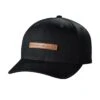 Evoshield Mocha Leather Patch Loopback Black Hat -Home Run Store WB6026701 0 EvoShield Mocha Leather Patch Snapback BL Mocha.png.cq5dam.web .1200.1200