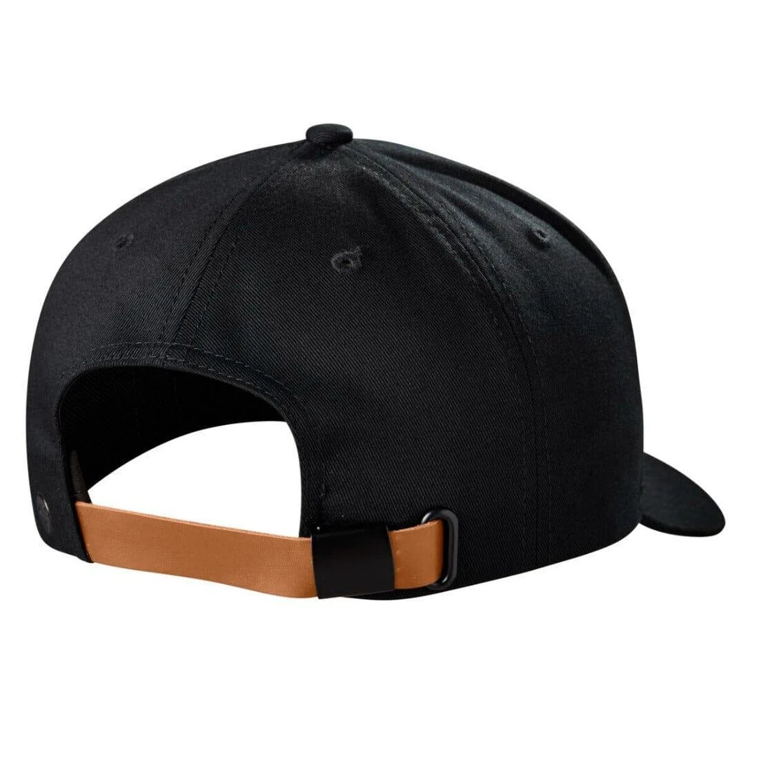Evoshield Mocha Leather Patch Loopback Black Hat 4 Evoshield Mocha Leather Patch Loopback Black Hat - Image 2