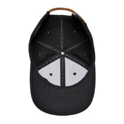 Evoshield Mocha Leather Patch Loopback Black Hat 9 Evoshield Mocha Leather Patch Loopback Black Hat -Home Run Store WB6026701 3 EvoShield Mocha Leather Patch Snapback BL Mocha.png.cq5dam.web .1200.1200