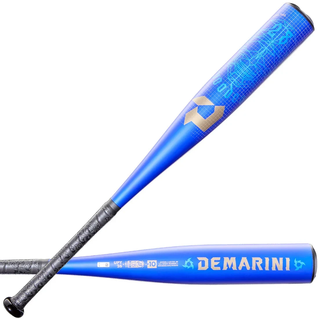 2026 DeMarini Voodoo One 2 3/4" (-10) Junior Big Barrel Baseball Bat: WBD2600010 4 2026 DeMarini Voodoo One 2 3/4" (-10) Junior Big Barrel Baseball Bat: WBD2600010 - Image 2