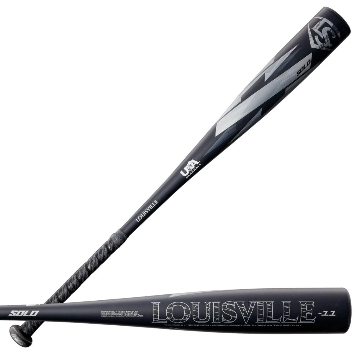 2022 Louisville Slugger Solo (-11) USA Baseball Bat: WBL2537010 4 2022 Louisville Slugger Solo (-11) USA Baseball Bat: WBL2537010 - Image 2