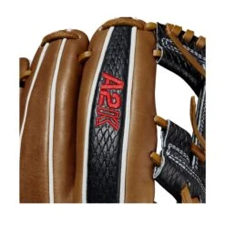 2021 Wilson A2K 1787 11.75" Infield Baseball Glove: WBW1000601175 16 2021 Wilson A2K 1787 11.75" Infield Baseball Glove: WBW1000601175 -Home Run Store WBW100060 5 A2K IF 1787 1175 SaddleTan BlackSnakeSS.png.cq5dam.web .1200.1200