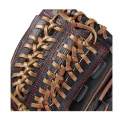 2021 Wilson A2K D33SS 11.75" Pitcher's Baseball Glove: WTA2KRB21D33 -Home Run Store WBW100063 4 A2K P D33 1175 BlackSnakeSS SaddleTan.png.cq5dam.web .1200.1200