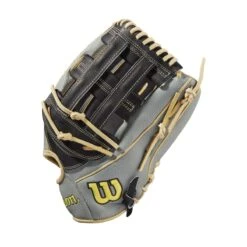 2021 Wilson A2000 1799SS 12.75" SuperSkin Outfield Baseball Glove: WBW1001121275 -Home Run Store WBW100112 2 A2000 OF 1799SS 1275 Black GreySS Blonde.png.cq5dam.web .1200.1200