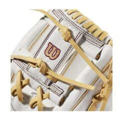 2022 Wilson A1000 H175 11.75" Infield Fastpitch Softball Glove: WTA10RF22H1175 -Home Run Store WBW100178 4 A1000 FP H IF 1175 White Blonde.png.cq5dam.web .1200.1200