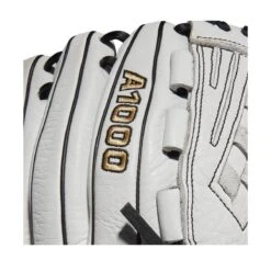2022 Wilson A1000 V125 12.5" Outfield/Pitcher's Fastpitch Softball Glove: WTA10RF22V125 -Home Run Store WBW100182 5 A1000 FP V125 OF 125 White Black.png.cq5dam.web .1200.1200