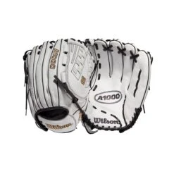 2022 Wilson A1000 V125 12.5" Outfield/Pitcher's Fastpitch Softball Glove: WTA10RF22V125 -Home Run Store WBW100182 8 A1000 FP V125 OF 125 White Black.png.cq5dam.web .1200.1200