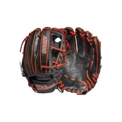 2022 Wilson A2000 1716 11.5" Infield Baseball Glove: WTA20RB221716 -Home Run Store WBW100389 8 A2000 Leather 1716 IF 115 Black Copper.png.cq5dam.web .1200.1200
