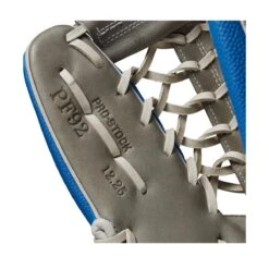 2023 Wilson A2000 Love The Moment PF92 12.25" Outfield Baseball Glove: WBW1008051225 -Home Run Store WBW100805 6 A2000 2022 Love The Moment PF92 1225 RoyalBlueSS Grey.png.cq5dam.web .1200.1200