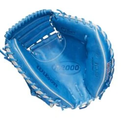2023 Wilson A2000 Love The Moment CM33 33" Baseball Catcher's Mitt: WBW10084833 -Home Run Store WBW100848 1 A2000 C LTM CM33 33 AutismSpeaksBlue.png.cq5dam.web .1200.1200