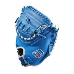 2023 Wilson A2000 Love The Moment CM33 33" Baseball Catcher's Mitt: WBW10084833 -Home Run Store WBW100848 2 A2000 C LTM CM33 33 AutismSpeaksBlue.png.cq5dam.web .1200.1200