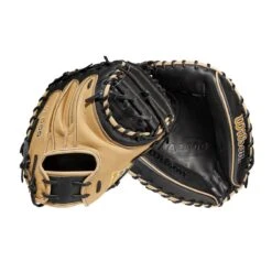 2023 Wilson A2000 1790 Super Skin 34" Baseball Catcher's Mitt: WBW10097834 -Home Run Store WBW100978 8 A2000 C 1790SS 34 Blonde Black.png.cq5dam.web .1200.1200