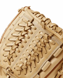 2024 Wilson A2K D33 11.75" Pitcher's Baseball Glove: WBW1013771175 -Home Run Store WBW101377 4 A2K P D33 1175 Blonde SaddleTan