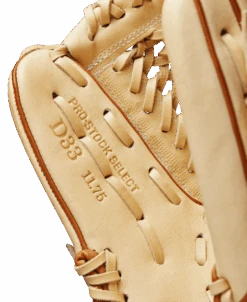 2024 Wilson A2K D33 11.75" Pitcher's Baseball Glove: WBW1013771175 -Home Run Store WBW101377 6 A2K P D33 1175 Blonde SaddleTan