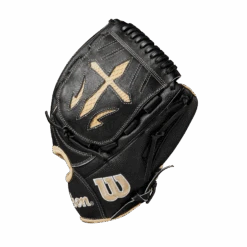 2024 Wilson A2000 B23 12" Pitcher's Baseball Glove: WBW10139112 -Home Run Store WBW101391 2 A2000 P B23 wSuperSkin 12 Black BlackSS Blonde