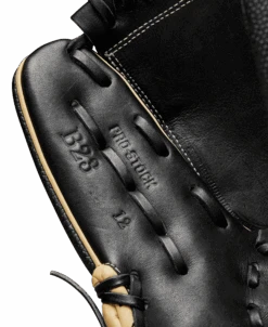 2024 Wilson A2000 B23 12" Pitcher's Baseball Glove: WBW10139112 -Home Run Store WBW101391 6 A2000 P B23 wSuperSkin 12 Black BlackSS Blonde