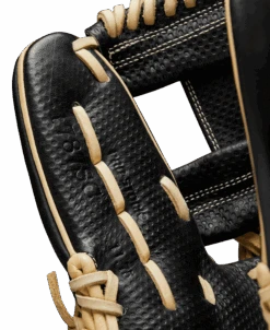 2024 Wilson A2000 1787SC 11.75" Infield Baseball Glove: WBW1014001175 17 2024 Wilson A2000 1787SC 11.75" Infield Baseball Glove: WBW1014001175 -Home Run Store WBW101400 6 A2000 IF Spin Control 1787 1175 Black Saddle Blonde