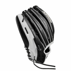 2024 Wilson A2000 P12 12" Pitcher's Fastpitch Softball Glove: WBW10140412 13 2024 Wilson A2000 P12 12" Pitcher's Fastpitch Softball Glove: WBW10140412 -Home Run Store WBW101404 3 A2000 P Fastpitch P12 12 Black White BlondeLogo