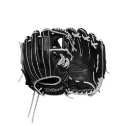 2024 Wilson A1000 H75 11.75" Infield Fastpitch Softball Glove: WBW1014551175 -Home Run Store WBW101455 8 A1000 FP H1175 1175 Black.png.cq5dam.web .1200.1200
