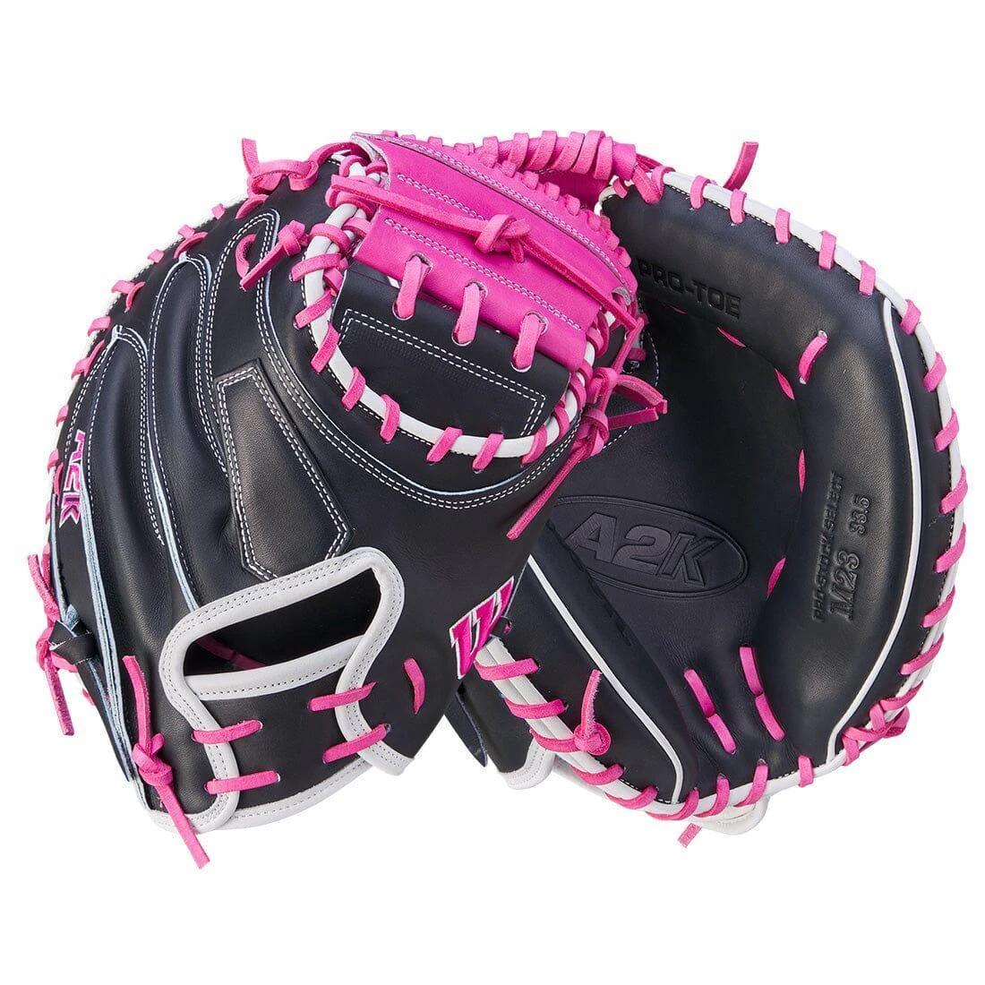 2024 Wilson A2K M23 33.5" Baseball Catcher's Mitt: WBW102622335 4 2024 Wilson A2K M23 33.5" Baseball Catcher's Mitt: WBW102622335 - Image 2