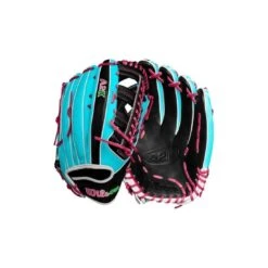 2024 Winter Wilson A2K 1810SS 12.75” Outfield Baseball Glove: WBW1026881275 -Home Run Store WBW102688 8 A2K Winter 2024 1810 OF 1275 Black SeafoamSS FlamingoPink White.png.cq5dam.web .1200.1200