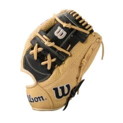 2025 Wilson Summer A2000 KBH13 11.75" Infield Baseball Glove: WBW1032961175 -Home Run Store WBW103296 2 A2000 2025 SUMMER KE BRYAN HAYES G IF 1175 Blonde Black.png.cq5dam.web .1200.1200