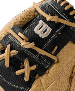 2025 Wilson Summer A2000 KBH13 11.75" Infield Baseball Glove: WBW1032961175 -Home Run Store WBW103296 4 A2000 2025 SUMMER KE BRYAN HAYES G IF 1175 Blonde Black.png.cq5dam.web .1200.1200