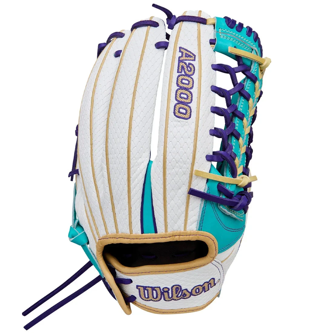 Wilson A2000 T125SS 12.5" Winter Collection Fastpitch Softball Glove: WBW103947125 3 Wilson A2000 T125SS 12.5" Winter Collection Fastpitch Softball Glove: WBW103947125