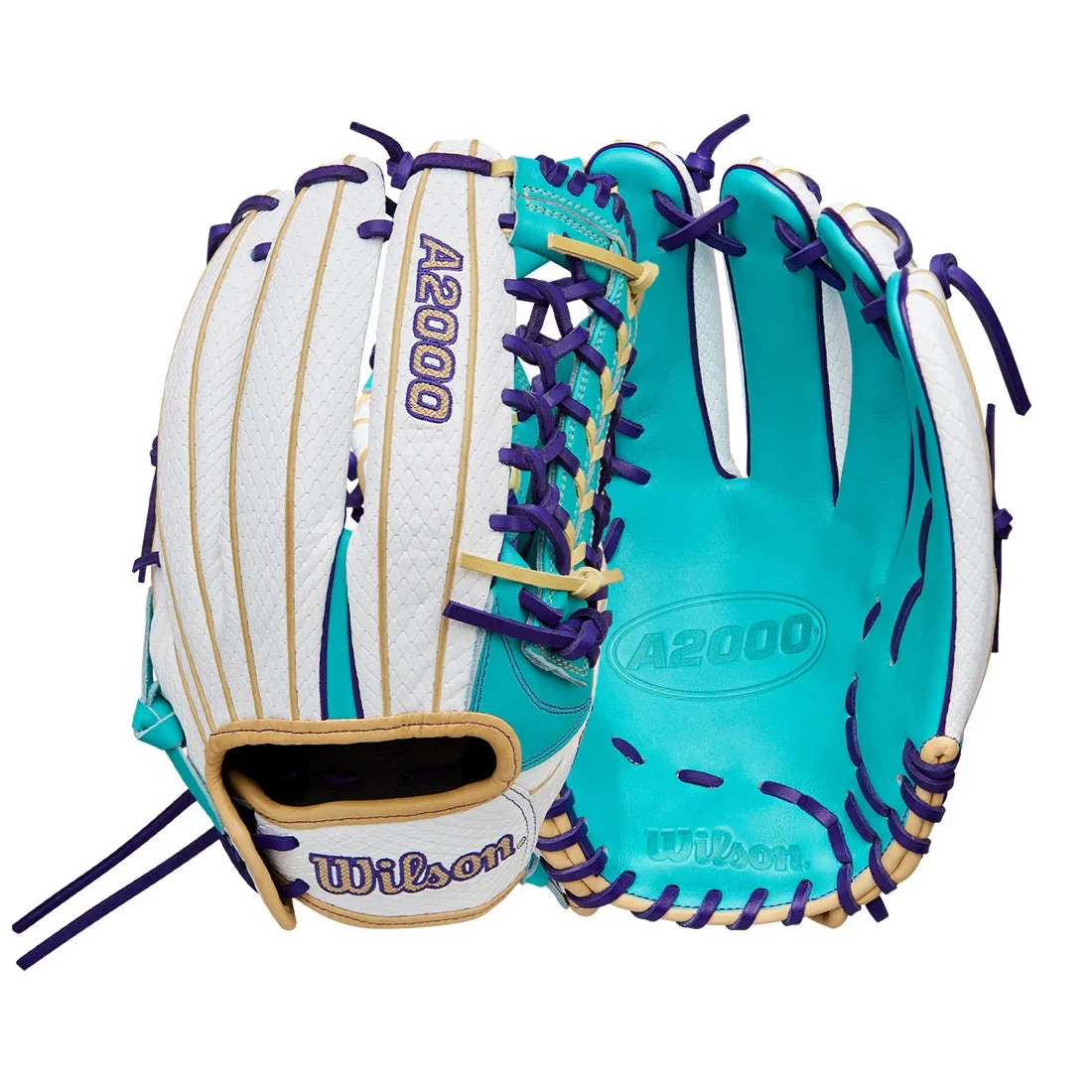 Wilson A2000 T125SS 12.5" Winter Collection Fastpitch Softball Glove: WBW103947125 11 Wilson A2000 T125SS 12.5" Winter Collection Fastpitch Softball Glove: WBW103947125 - Image 9