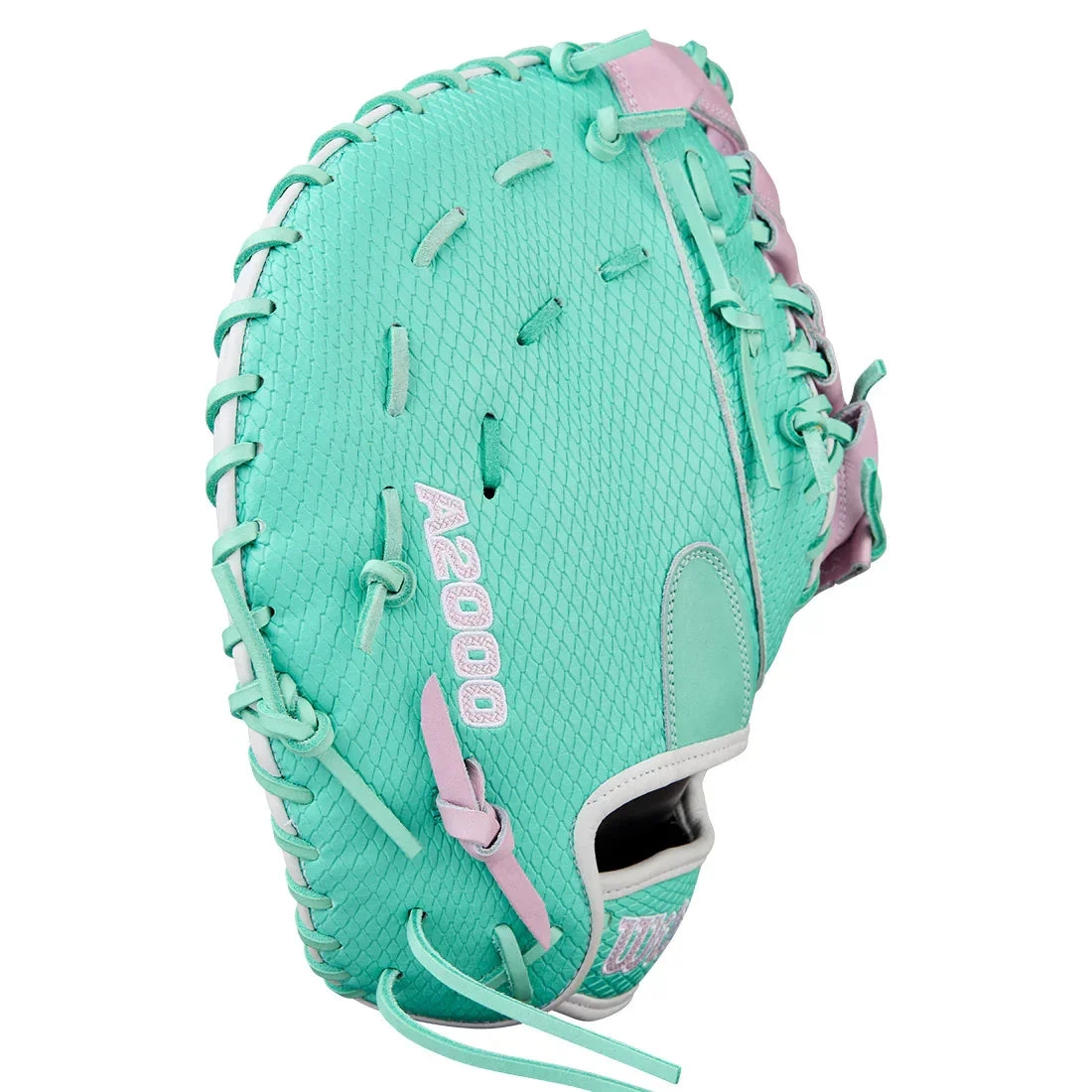Wilson A2000 1620FPSS 12.5" Winter Collection Fastpitch First Base Mitt: WBW103949125 8 Wilson A2000 1620FPSS 12.5" Winter Collection Fastpitch First Base Mitt: WBW103949125 - Image 6