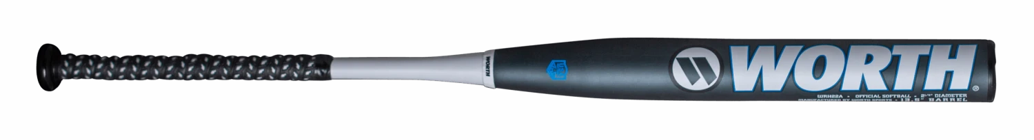 2022 Worth KReCHeR 13.5" XL ASA/USA Slowpitch Softball Bat: WRH22A 4 2022 Worth KReCHeR 13.5" XL ASA/USA Slowpitch Softball Bat: WRH22A - Image 2