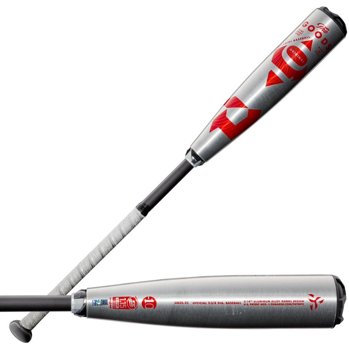 2022 DeMarini The Goods (-10) USSSA Baseball Bat: WTDXGBZ-22 4 2022 DeMarini The Goods (-10) USSSA Baseball Bat: WTDXGBZ-22 - Image 2