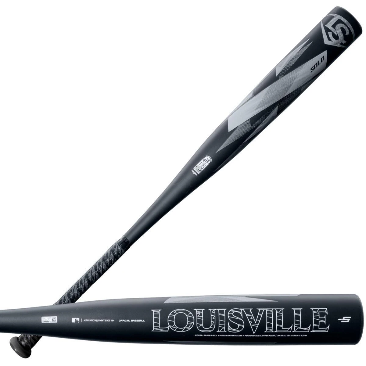 2022 Louisville Slugger SOLO (-5) USSSA Baseball Bat: WTLSLS6B0522 4 2022 Louisville Slugger SOLO (-5) USSSA Baseball Bat: WTLSLS6B0522 - Image 2