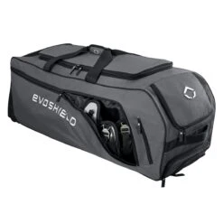 Evoshield Stone Wall Wheeled Bag (Multiple Colors): WTV9400 23 Evoshield Stone Wall Wheeled Bag (Multiple Colors): WTV9400 -Home Run Store WTV9400GY 6 Evoshield Stonewall Wheeled Bag Catcher Pocket a.png.cq5dam.web .1200.1200