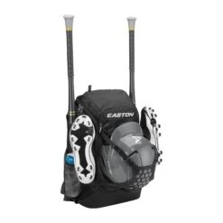 Easton Walk-Off NX Backpack -Home Run Store Walk OffNXBackpack BK A159059 Front45deg WithProps