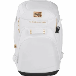 Rawlings Gold Collection Backpack: GCBKPK -Home Run Store White