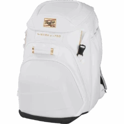 Rawlings Gold Collection Backpack: GCBKPK -Home Run Store White3