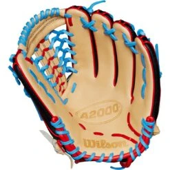 Wilson A2000 PF92 12.25" Spring Collection Outfield Baseball Glove: WBW1027481225 -Home Run Store WilsonA2000PF9212.25 SpringCollectionOutfieldBaseballGlove WBW1027481225 2
