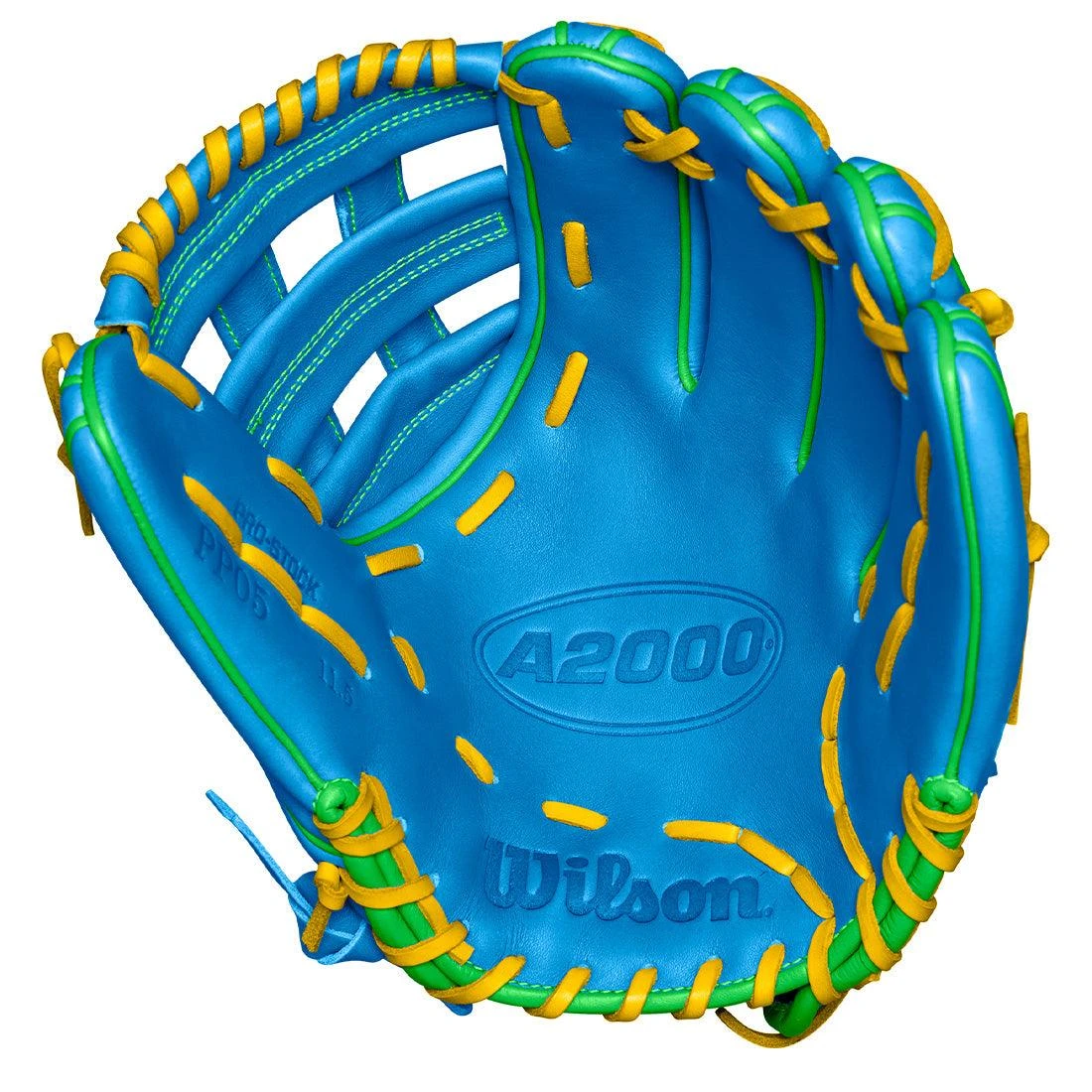 Wilson A2000 PP05 11.5" Spring Collection Infield Baseball Glove: WBW102548115 12 Wilson A2000 PP05 11.5" Spring Collection Infield Baseball Glove: WBW102548115 - Image 10