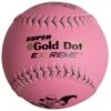 Worth Pink 12" ISA Super Gold Dot 44/400 Slowpitch Softballs (Dozen): WIS12CP 1 Worth Pink 12" ISA Super Gold Dot 44/400 Slowpitch Softballs (Dozen): WIS12CP -Home Run Store Worth ISA WIS12CP Softballs Pink