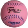Worth Pink 12" USSSA Super Gold Dot Extreme Classic M 40/325 Slowpitch Softballs (Dozen): WUC12CPXT -Home Run Store Worth USSSA PINK Softball WUC12CPXT