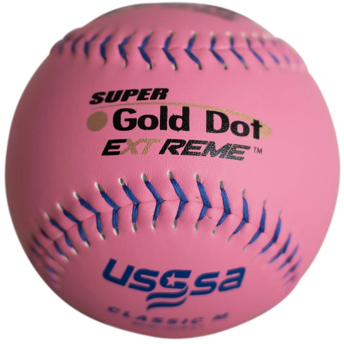 Worth Pink 12" USSSA Super Gold Dot Extreme Classic M 40/325 Slowpitch Softballs (Dozen): WUC12CPXT 3 Worth Pink 12" USSSA Super Gold Dot Extreme Classic M 40/325 Slowpitch Softballs (Dozen): WUC12CPXT