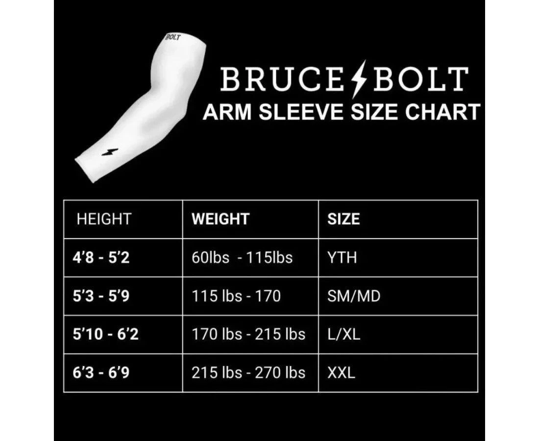 Bruce Bolt Graduated Compression Full Arm Sleeve 4 Bruce Bolt Graduated Compression Full Arm Sleeve - Image 2