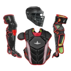 All-Star All Star MVP Pro Series Youth (9-12) Catcher's Kit: CKCC5LTSML -Home Run Store ckcc5 bk sc 1