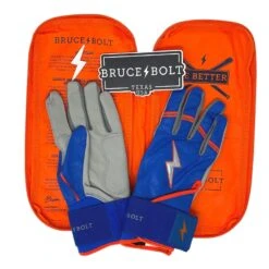 Bruce Bolt PREMIUM PRO NIMMO Long Cuff Batting Gloves: Mets Blue 14 Bruce Bolt PREMIUM PRO NIMMO Long Cuff Batting Gloves: Mets Blue -Home Run Store premium pro nimmo series long cuff batting gloves mets blue gloves brucebolt 945825