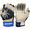 2022 Spiderz PRO Model Batting Gloves: Black/Royal Blue/White -Home Run Store problackroyal
