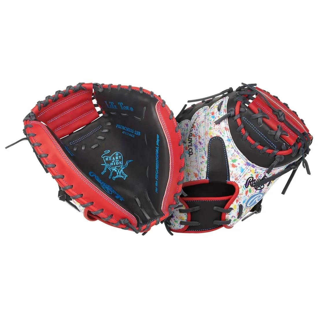 Rawlings Heart Of The Hide 33.5" Baseball Catcher's Mitt: PRORCM335-23B 4 Rawlings Heart Of The Hide 33.5" Baseball Catcher's Mitt: PRORCM335-23B - Image 2