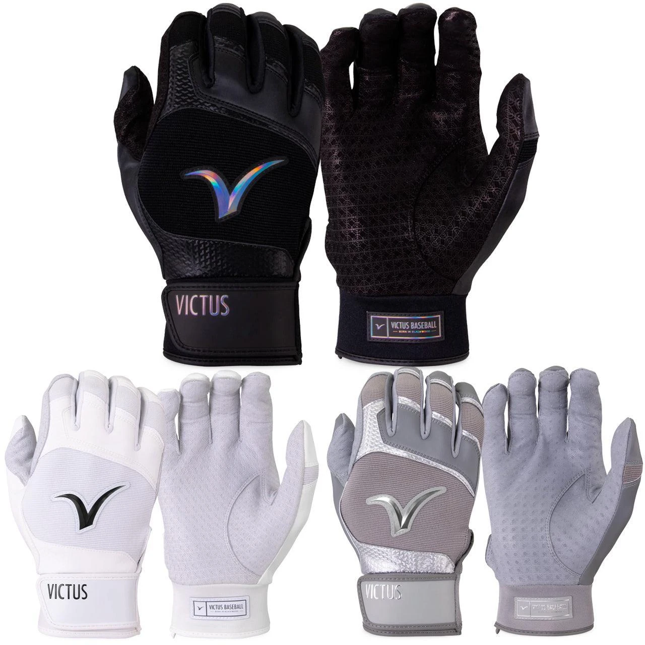 Victus Sports The Debut 2.0 Adult Batting Gloves (Multiple Colors): VBG2 3 Victus Sports The Debut 2.0 Adult Batting Gloves (Multiple Colors): VBG2